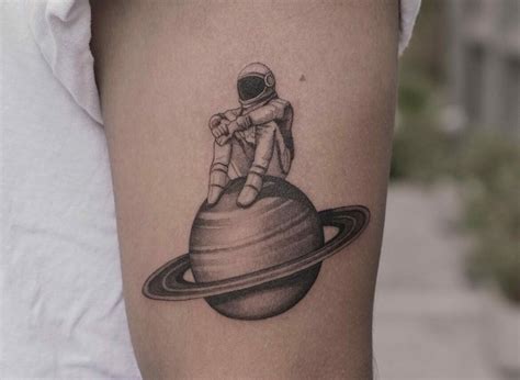 10 Simple Astronaut Tattoo Ideas That Will Blow Your Mind