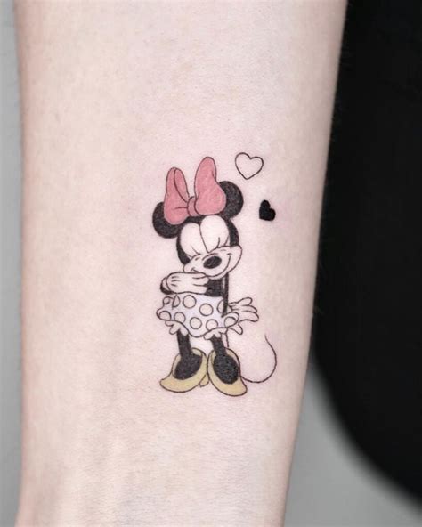 10 Super Cute Minnie Mouse Tattoos That Disney Fam