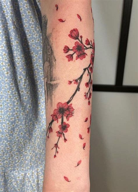 100 Elegant Cherry Blossom Tattoos Most Unique Gallery The Trend