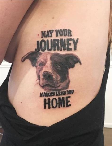 100 Heartwarming Dog Memorial Tattoos And Ideas To Honor Your Dog