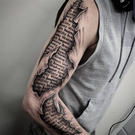 101 Best Ripped Skin Tattoo Ideas That Will Blow Your Mind Artofit