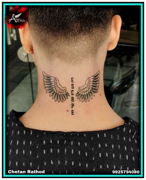 11 Back Neck Tattoo Men That Will Blow Your Mind