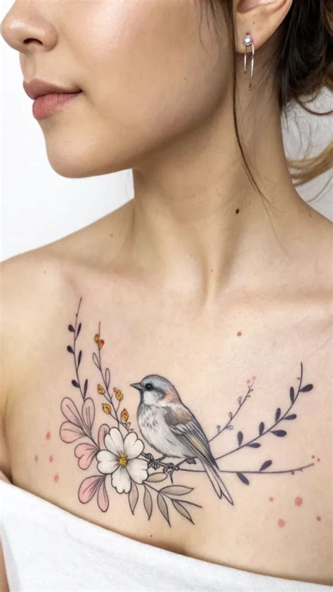 11 Bird Chest Tattoo Ideas For Women Chest Tattoo Inspiration 11 Bird Chest Tattoo Ideas For Women Chest Tattoo Inspiration