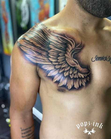 11 Chest Wing Tattoo Ideas That Will Blow Your Mind 11 Chest Wing Tattoo Ideas That Will Blow Your Mind