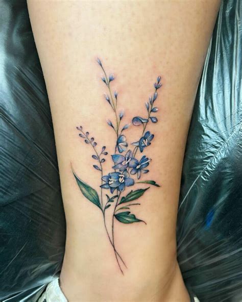 11 Delphinium Flower Tattoo Ideas That Will Blow Your Mind 11 Delphinium Flower Tattoo Ideas That Will Blow Your Mind
