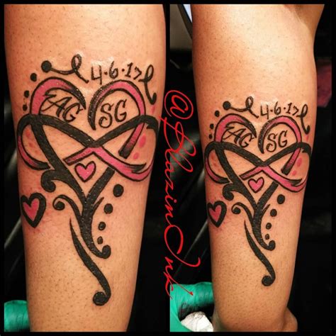 12 Infinity Heart Tattoo With Names Ideas To Inspire You 12 Infinity Heart Tattoo With Names Ideas To Inspire You