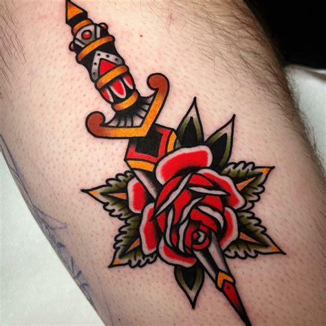 12 Traditional Dagger Tattoo Ideas To Inspire You In 2024