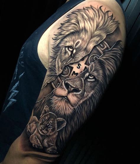 15 Lion Tattoos For Men That Scream Strength And Bravery Tattoogenda Com