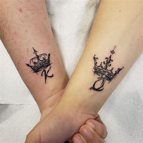 15 Stylish King And Queen Tattoos For The Best Couples