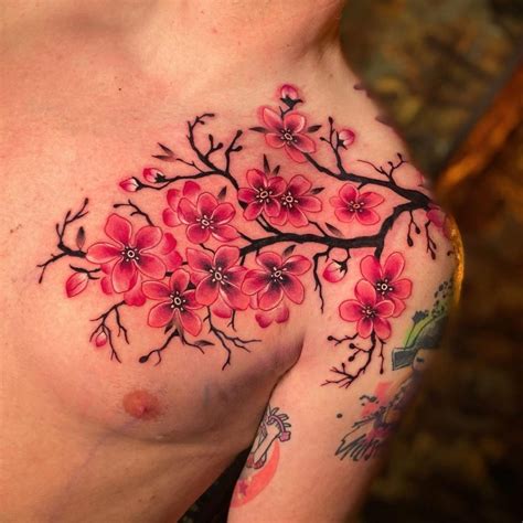 16 Latest Cherry Blossom Tattoos For 2024