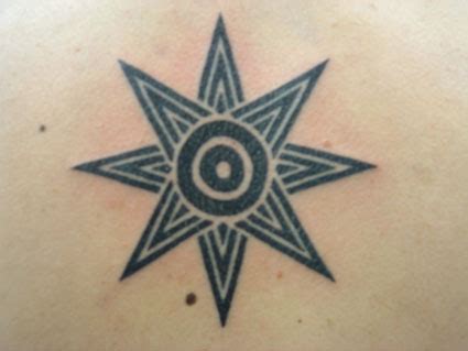 16 Stuning Tribal Star Tattoos Only Tribal