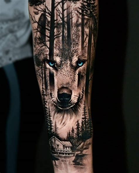 20 Amazing Wolf Tattoo Designs And Ideas Realistic Wolf Tattoos For Men