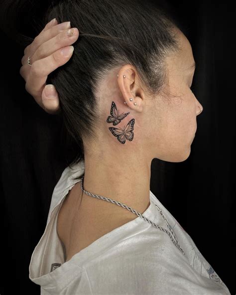 20 Awesome Butterfly Tattoo Behind Ear For Men Amp Women In 2023 20 Awesome Butterfly Tattoo Behind Ear For Men Amp Women In 2023