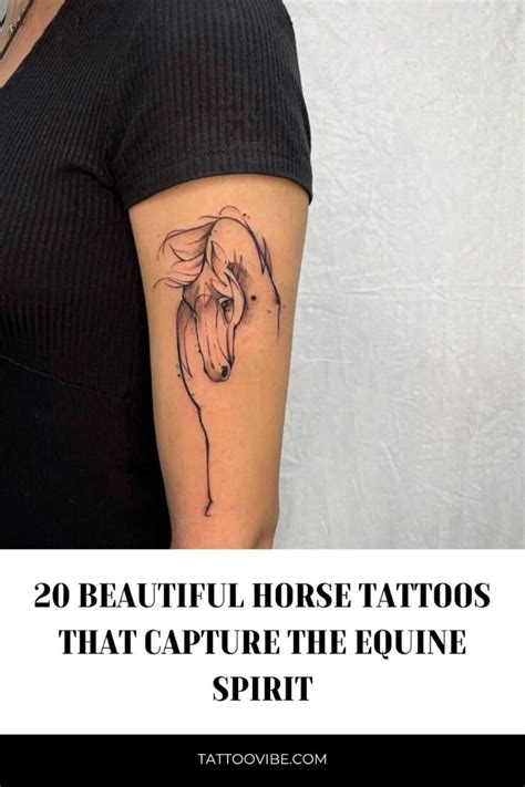 20 Beautiful Horse Tattoos That Capture The Equine Spirit 20 Beautiful Horse Tattoos That Capture The Equine Spirit