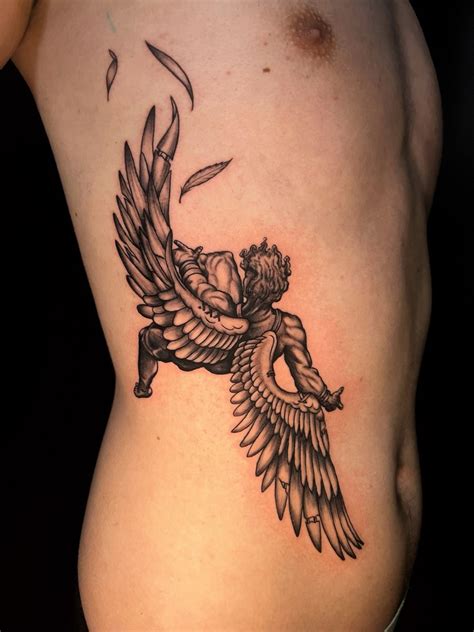 20 Icarus Tattoo Designs That Perfectly Capture The Mythological