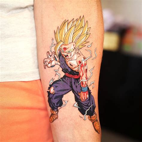 20 Most Fascinating Dragon Ball Z Tattoo Designs