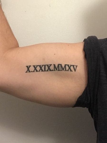 20 Roman Numerals Tattoo For Men In 2026 The Trend Spotter