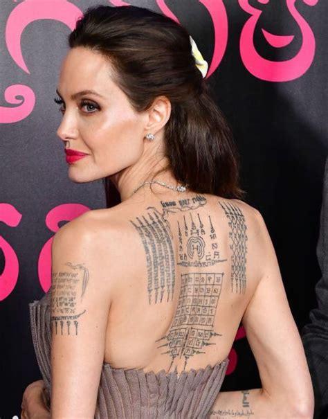 21 Exquisite Angelina Jolie Tattoos With Meanings 2024 From Old 21 Exquisite Angelina Jolie Tattoos With Meanings 2024 From Old