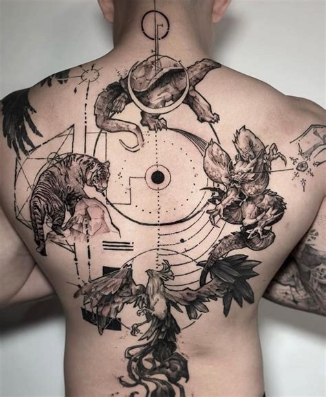 21 Mythological Creatures Tattoos For Fans Of Legends And Lore