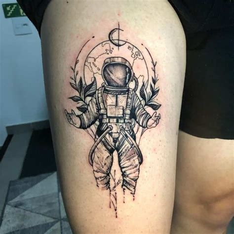 23 Legendary Astronaut Tattoo Ideas Amp Quot Inkpossible Amp Quot To Resist