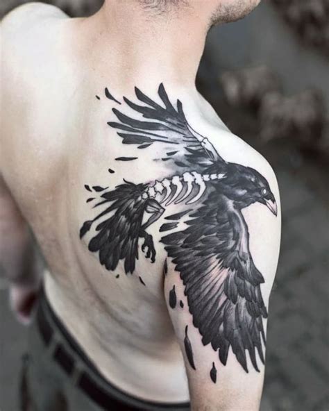 23 Mystique And Seductive Raven Tattoo Designs Crow Tattoo Raven 23 Mystique And Seductive Raven Tattoo Designs Crow Tattoo Raven