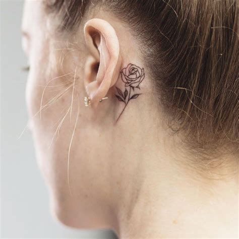 24 Rose Behind Ear Tattoos Ideas Rose Tattoo Behind Ear Semi Colon 24 Rose Behind Ear Tattoos Ideas Rose Tattoo Behind Ear Semi Colon