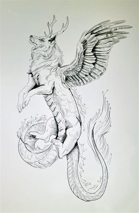 25 Enchanting Mythical Creature Tattoo Ideas Tattoo Generator Iq