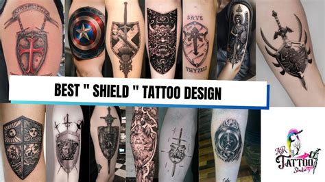 25 Powerful Shield Tattoo Designs