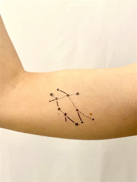 25 Stunning Gemini Constellation Tattoo Designs With Meanings And Ideas