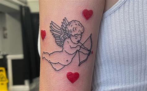 29 Stupefying Cupid Tattoo Ideas To Show Your Love