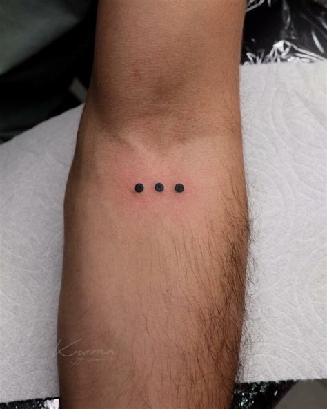 3 Dots Tattoos Subtle But With A Big Meaning 3 Dots Tattoos Subtle But With A Big Meaning