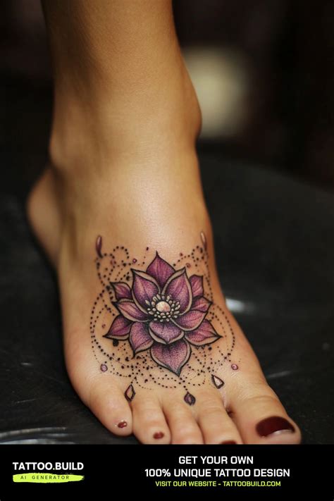 30 Stunning Ladies Foot Tattoo Ideas Inspiring Gallery
