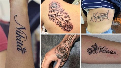 31 Spectacular Name Tattoo Designs For Men And Women Fabbon