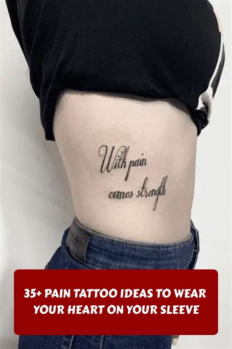 35 Pain Tattoo Ideas To Wear Your Heart On Your Sleeve 35 Pain Tattoo Ideas To Wear Your Heart On Your Sleeve