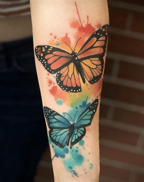39 Beautiful Colorful Butterfly Tattoos To Brighten You Up 39 Beautiful Colorful Butterfly Tattoos To Brighten You Up