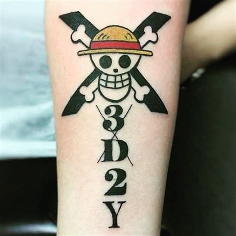 3D2y One Piece Tattoo One Piece Tattoos Pieces Tattoo Tattoos With 3D2y One Piece Tattoo One Piece Tattoos Pieces Tattoo Tattoos With