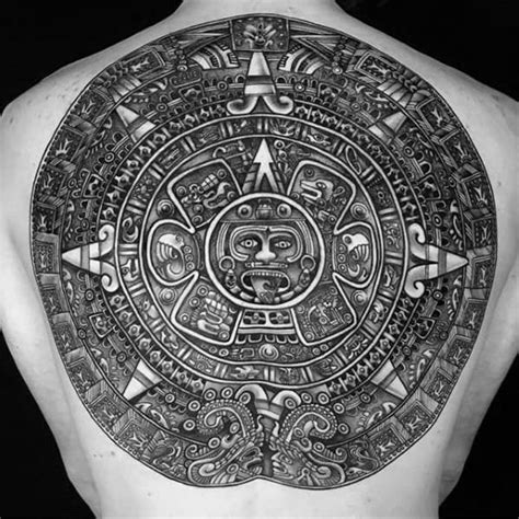 40 Epic Mayan Calendar Tattoo Designs For Men 40 Epic Mayan Calendar Tattoo Designs For Men