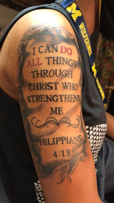 45 Divine Philippians 4 13 Tattoo Designs Art And Design 45 Divine Philippians 4 13 Tattoo Designs Art And Design