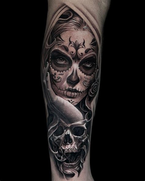 50 Best Sugar Skull Tattoo Designs What The Tattoos Mean Yourtango