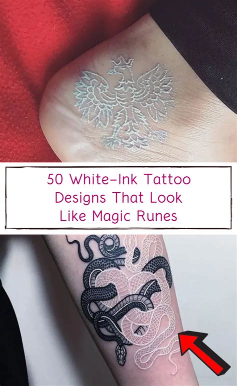50 White Ink Tattoo Designs That Look Like They Are Magic Runes White 50 White Ink Tattoo Designs That Look Like They Are Magic Runes White