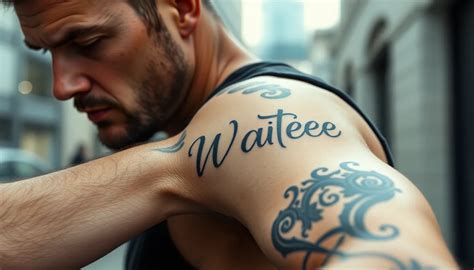 50 Wife Amp 39 S Name Tattoo Ideas For Men Bold Designs That Show Your Love