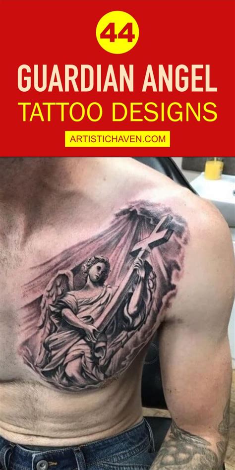 500 Best Guardian Angel Tattoo Ideas Designs And Meaning 2025