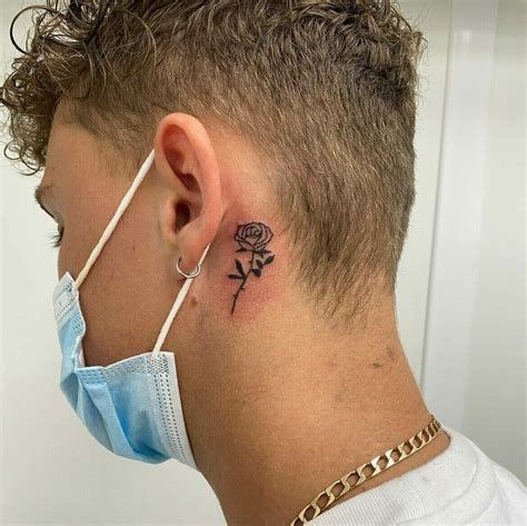 500 Best Tattoo On Behind The Ear Ideas For Men 2025