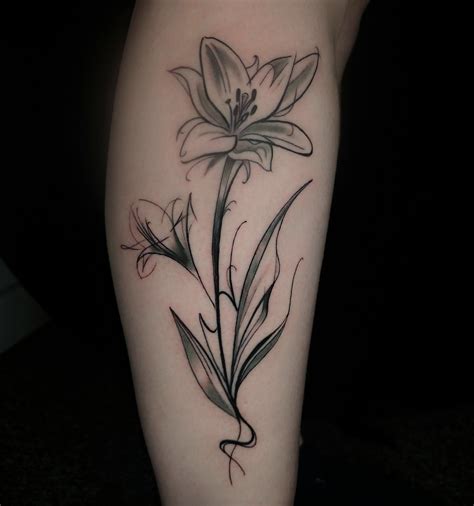 53 Lily Flower Tattoo Ideas That Are Beautiful Meaningful Tattoo Glee