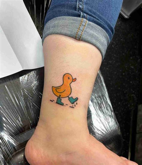 55 Cute Amp Innocent Duck Tattoo Design Ideas Tattoo Imprints