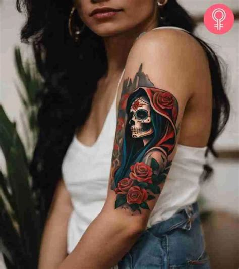 60 Santa Muerte Tattoo Designs With Meaning Art And Design 60 Santa Muerte Tattoo Designs With Meaning Art And Design