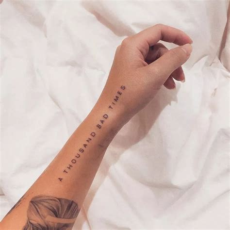 60 Word Tattoo Ideas That Say It All 60 Word Tattoo Ideas That Say It All