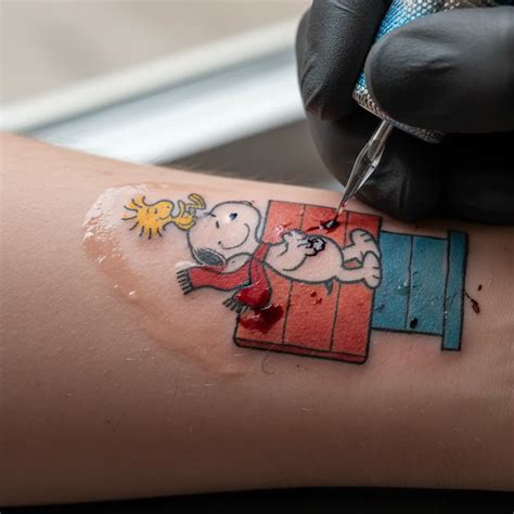 615 Snoopy Tattoo Ideas In 2025 Blackink Ai