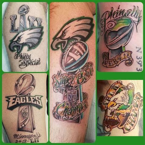 66 Best Philadelphia Eagles Tattoos Images On Pinterest American