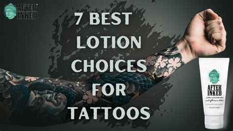 7 Best Lotion For Tattoos Options To Speed Up Healing Artofit 7 Best Lotion For Tattoos Options To Speed Up Healing Artofit